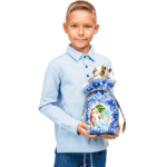 Зимнее сияние синий