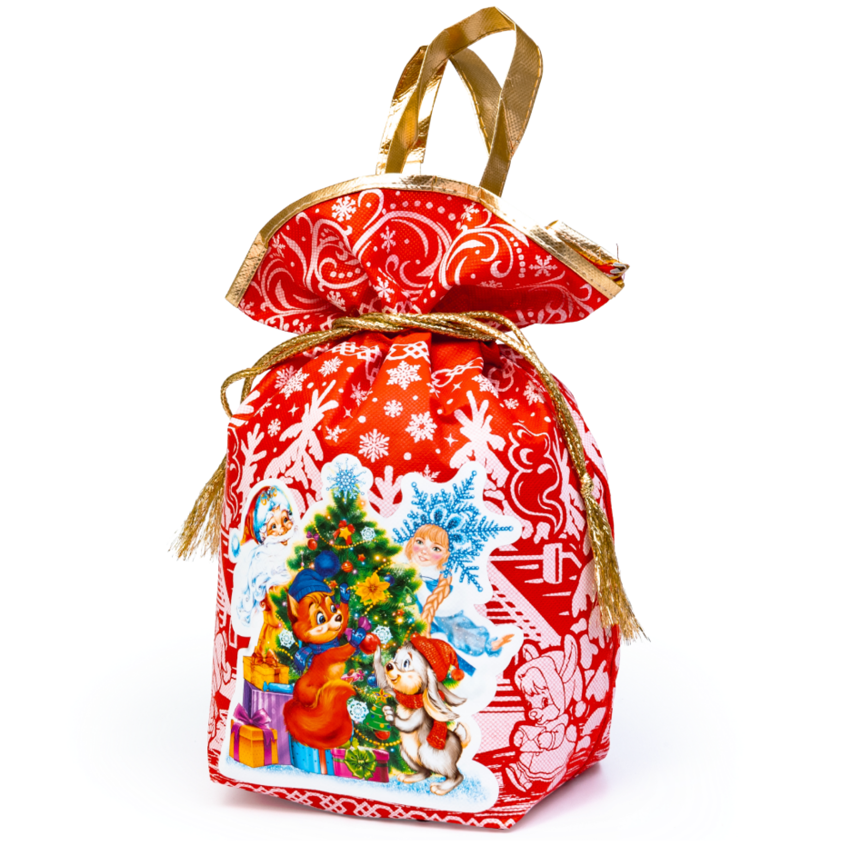 Зимнее сияние красный