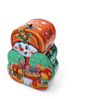 Снеговик с гармошкой