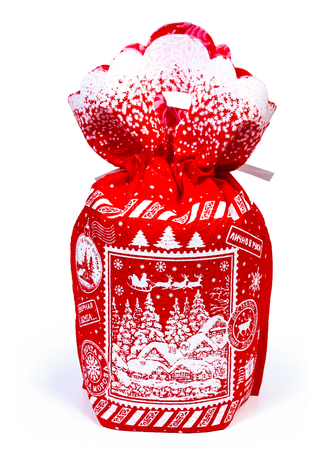На санях Красный большой