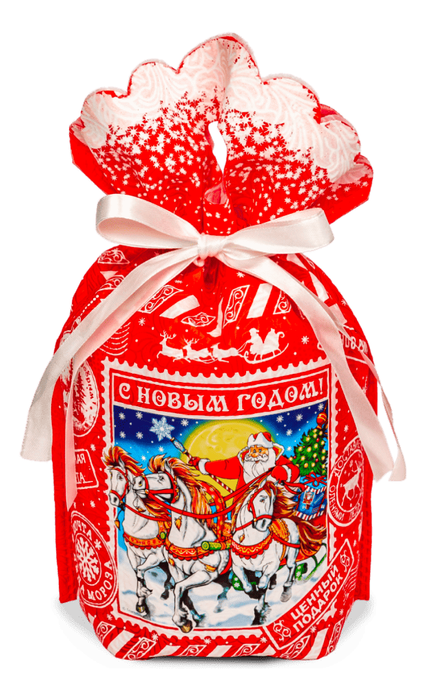 Зимнее сияние красный
