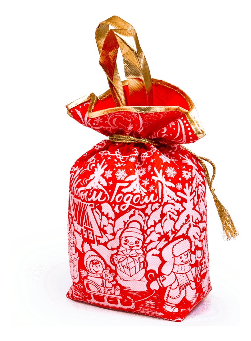Зимнее сияние красный